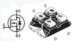IXFN72N55Q2, N-канальный силовой MOSFET транзистор со встроенным быстрым диодом (HiPerFET)